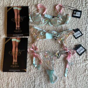 Honey Birdette Candy Aquamarine Full Set